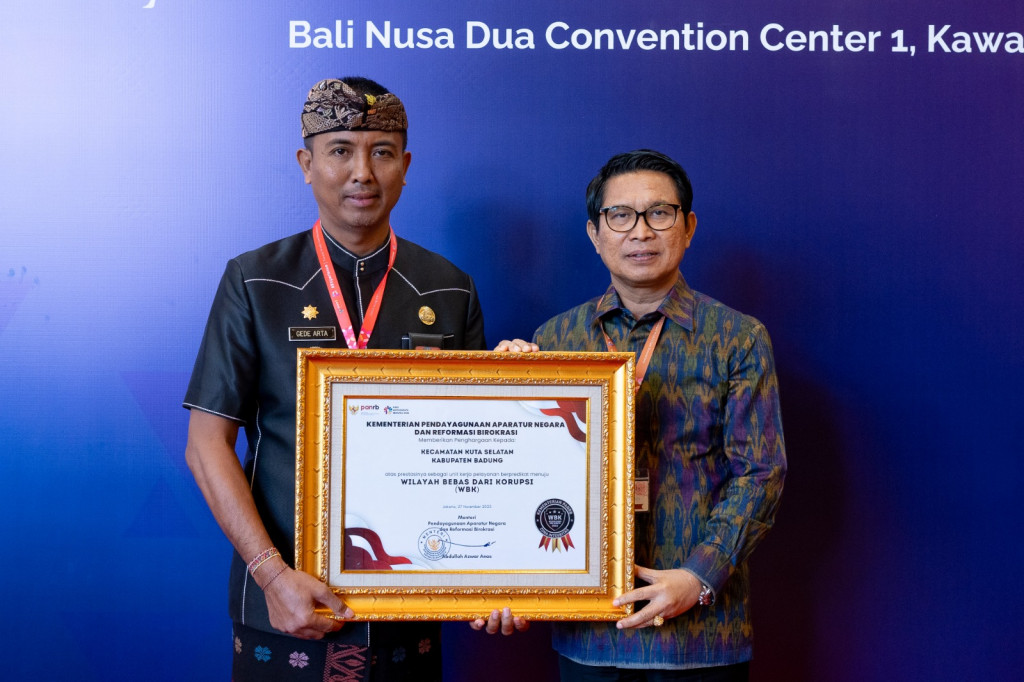 Sekda Hadiri RBXperience dan Penyerahan Hasil Evaluasi RB, AKIP dan ZI Tahun 2023
